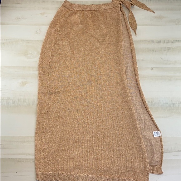 Sold LOVERS + FREIENDS Nayelli Wrap Skirt - Picture 4 of 12